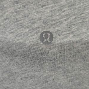 lululemon athletica Heather Gray 3/4 Sleeve Tee